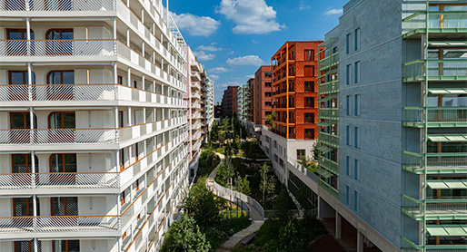 Projeto de apartamentos pré-fabricados da Vila Olímpica de Paris 2024