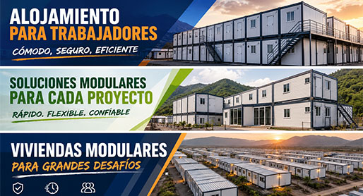 Melhores soluções de alojamento para trabalhadores na América do Sul